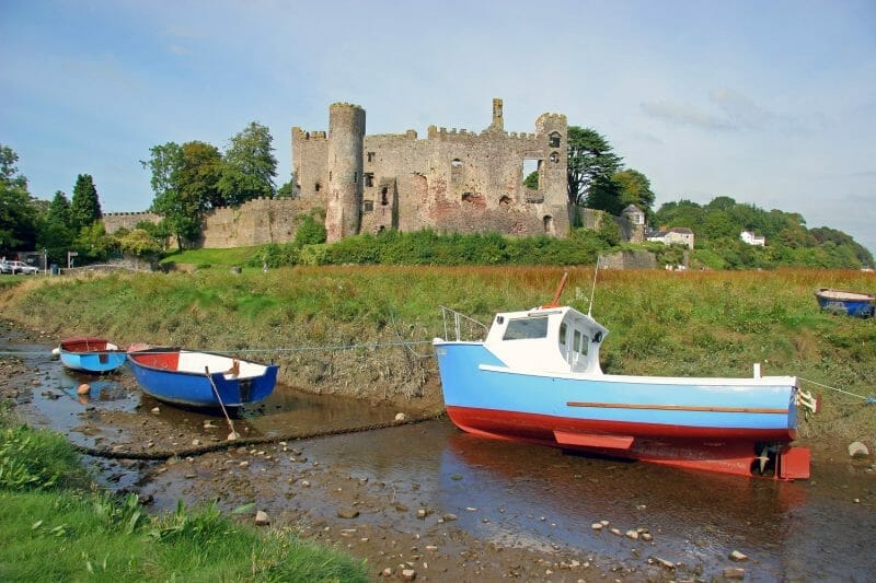 Laugharne castle