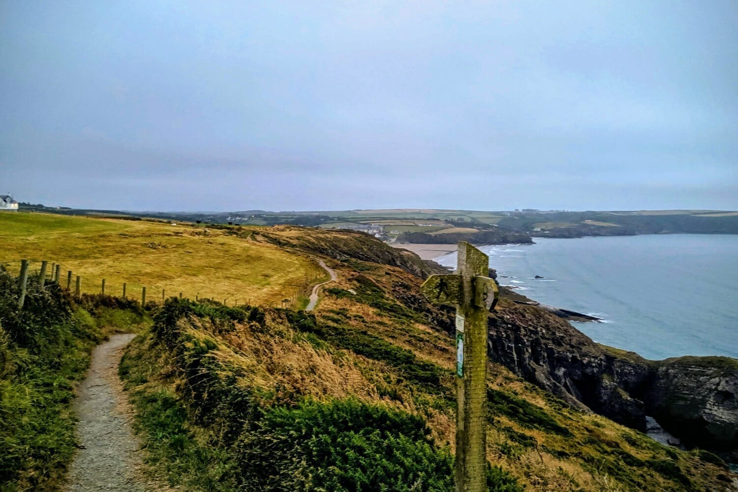Section of the Wales Coast Path