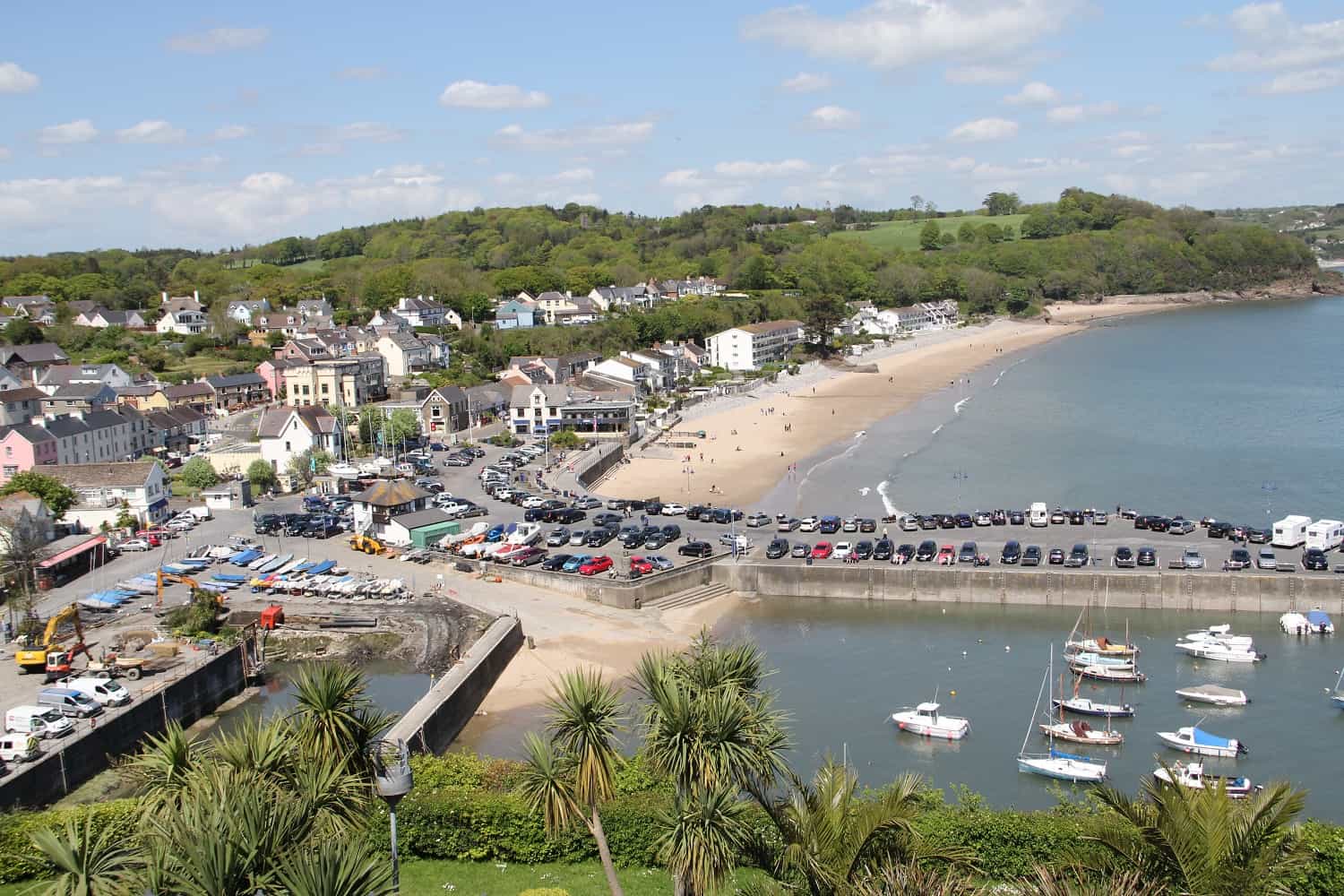 Seaside town in wales