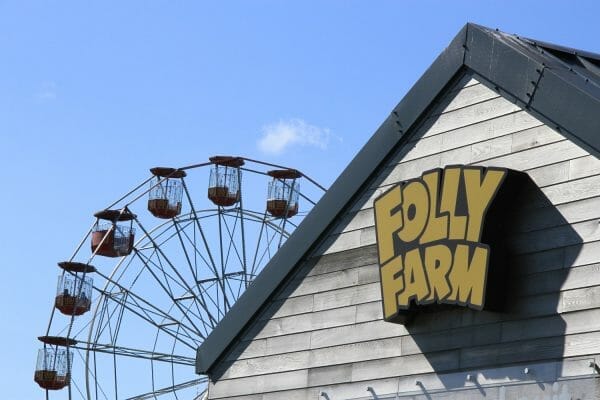 Folly Farm and theme park in Wales