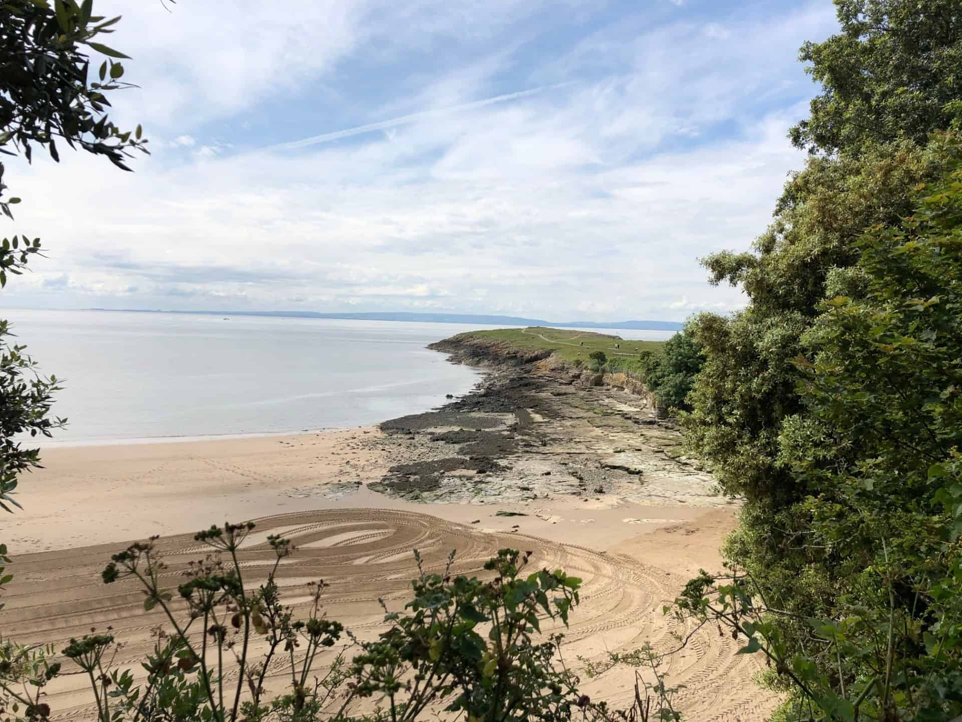 Bendricks Beach in Barry, South Wales.