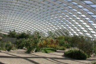Greenhouse at the Welsh Botanic Gardens