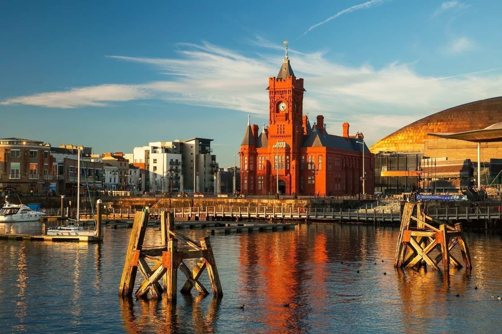 Cardiff bay view
